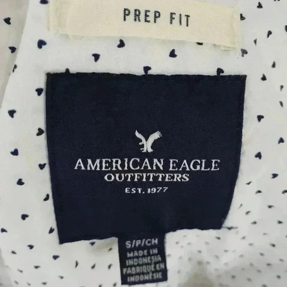 AMERICAN Eagle Prep Fit Shirt Size Small EUC - Picture 2 of 6